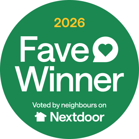 Nextdoor Fave Awards 2026 - Winner, voted by neighbours
